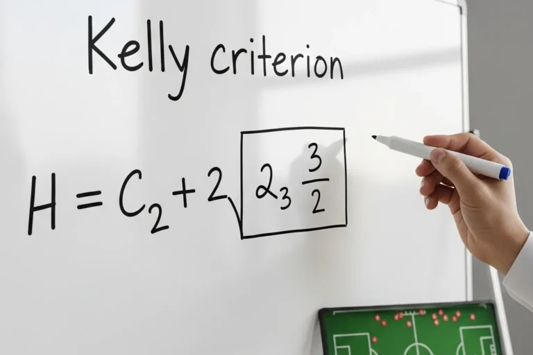 Formula del criterio di Kelly applicata alle scommesse sportive con esempio numerico