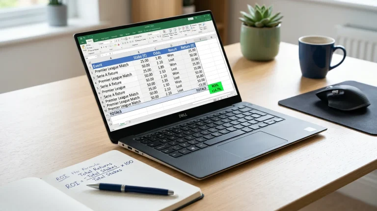 Calcolo ROI e yield nelle scommesse calcio con formule e benchmark realistici