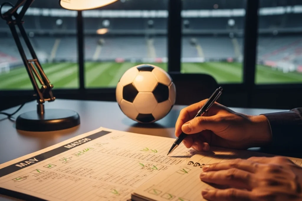 Guida alla costruzione di una schedina calcio con criteri di selezione eventi