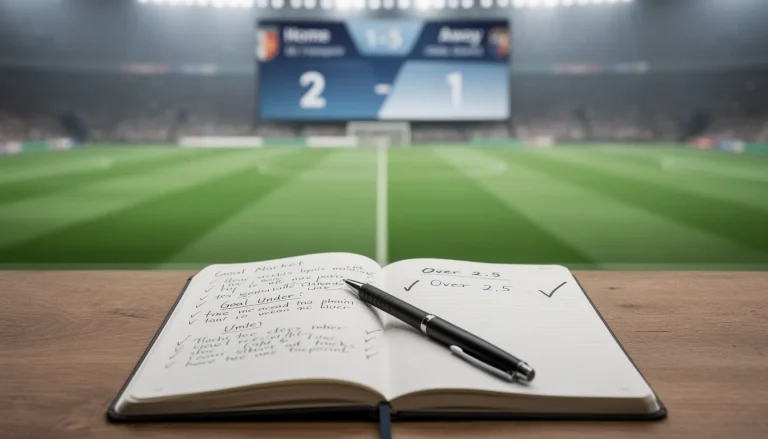 Strategia scommesse over under calcio con analisi delle linee gol e statistiche per campionato